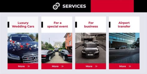 дизайн сайта для автомобильной компании