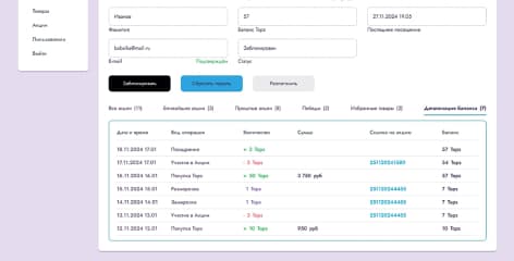 Верстка маркетплейса Topsber